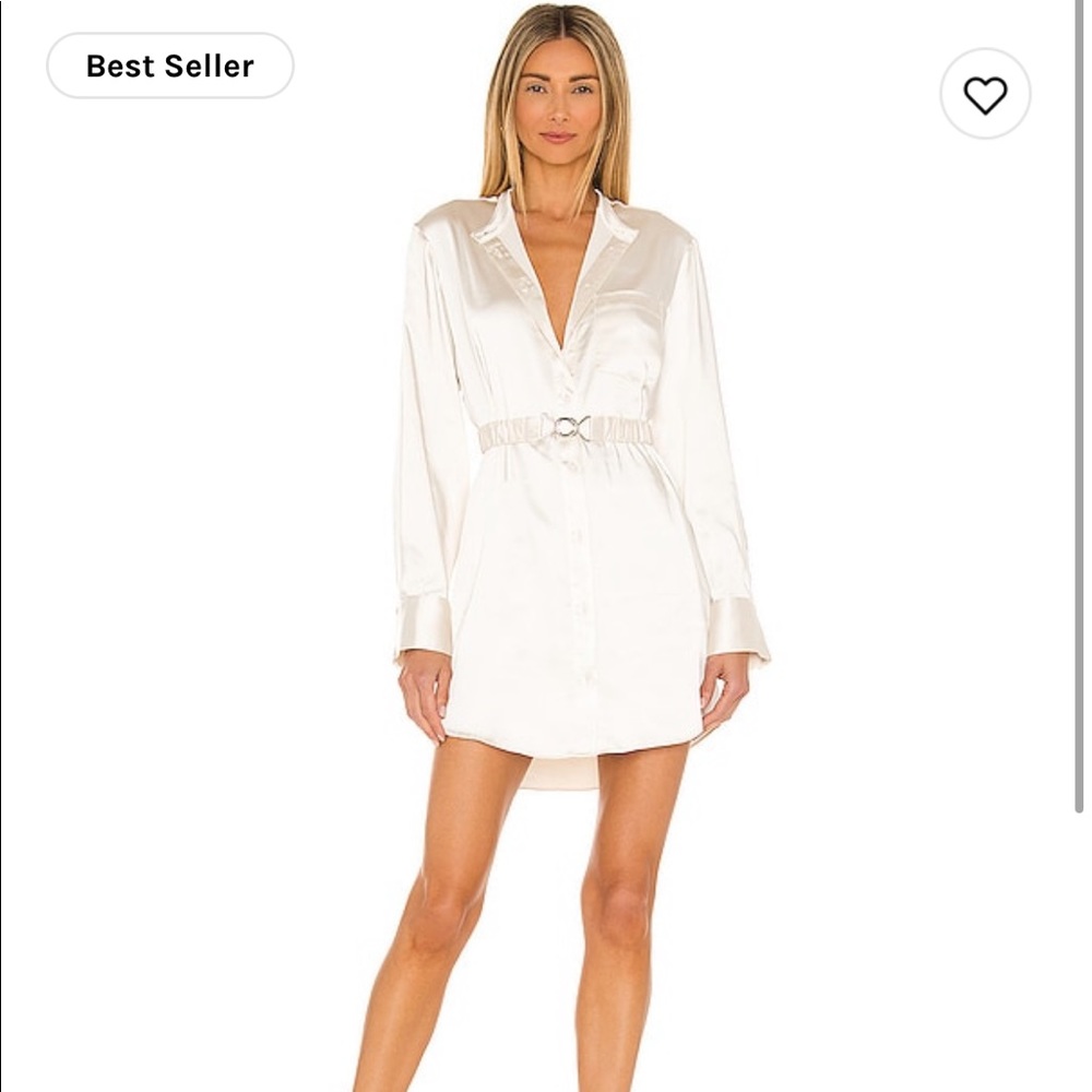 NWT L’Academie Valentina Dress in Ivory (size medium)